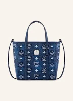 Mcm Torba Shopper Toni Mini blau