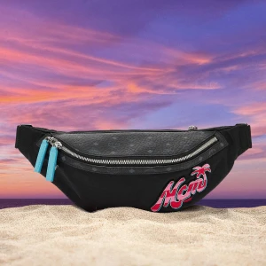 MCM x SNIPES Fursten Fabric Belt Bag Medium uniseks Nerki czarny rozmiar Akcesoria