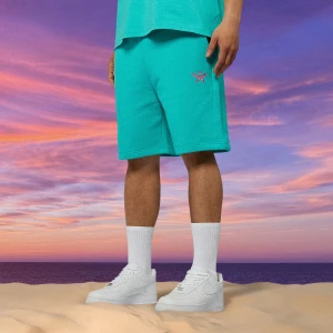 MCM x SNIPES Miami Sweatshorts mężczyźni Szorty sportowe turkusowy rozmiar Odzież