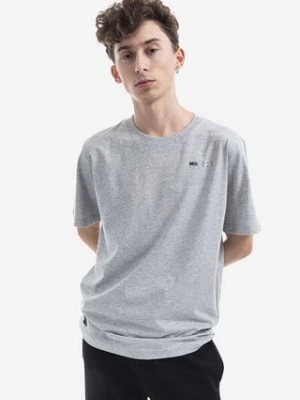 MCQ t-shirt bawełniany męski kolor szary melanżowy 647244RST961230-SZARY