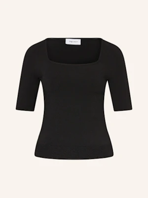 Mcqueen Dzianinowa Koszulka schwarz