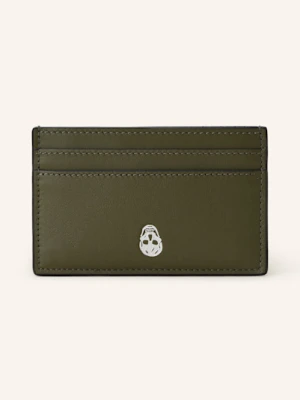 Mcqueen Etui Na Karty Skull gruen