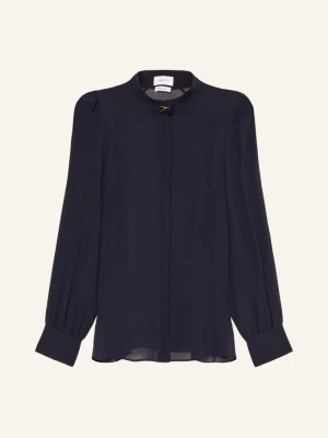 Mcqueen Jedwabna Bluzka blau