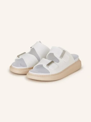 Mcqueen Klapki Na Platformie weiss