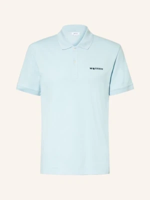 Mcqueen Koszulka Polo Z Pikowanym Wzorem blau