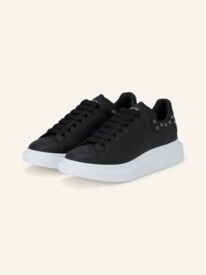 Mcqueen Sneakersy Z Nitami schwarz