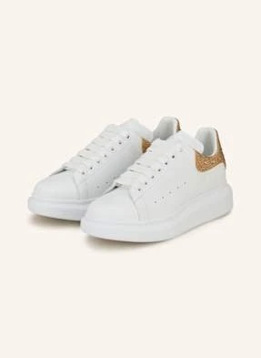 Mcqueen Sneakersy Z Ozdobnymi Kamykami weiss