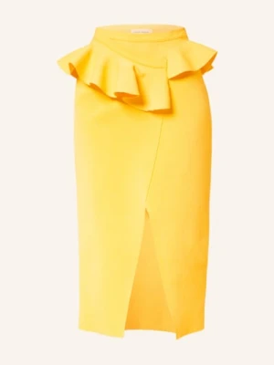 Mcqueen Spódnica Z Dzianiny Z Wolantami gelb
