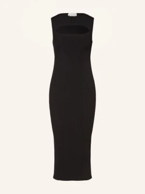 Mcqueen Sukienka Z Dzianiny Z Wycięciem schwarz