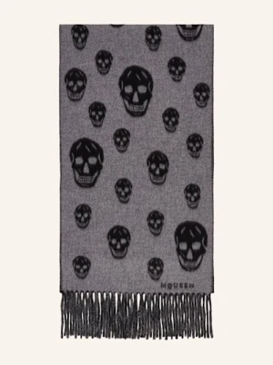 Mcqueen Szal Z Dodatkiem Kaszmiru grau