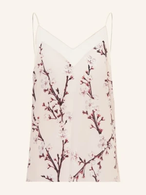 Mcqueen Top Z Jedwabiu rosa