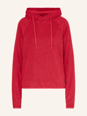 Me°Ru' Bluza Z Kapturem Z Polaru Calais rot