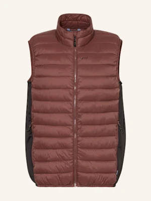 Me°Ru' Hybrydowa Pikowana Kamizelka Deering braun