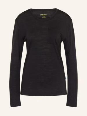 Me°Ru' Koszulka Z Długim Rękawem Vaxholm schwarz