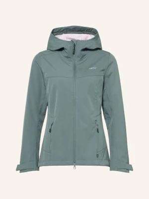Me°Ru' Kurtka Softshell Bordeaux gruen ZIELONY