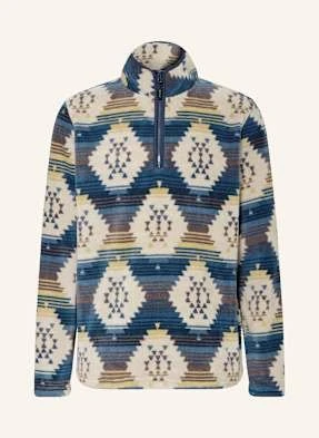 Me°Ru' Sweter Typu Troyer Z Polaru Tomar blau