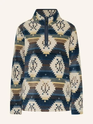 Me°Ru' Sweter Typu Troyer Z Polaru Maia blau