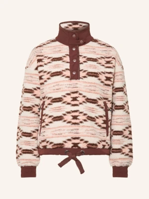 Me°Ru' Sweter Typu Troyer Z Polaru Maicao rot