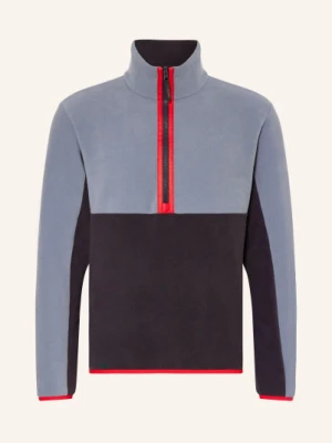 Me°Ru' Sweter Typu Troyer Z Polaru Mansfield blau