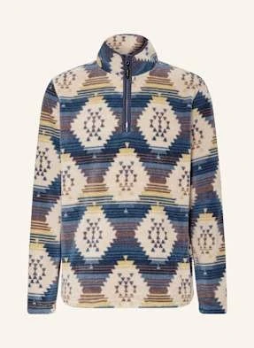 Me°Ru' Sweter Typu Troyer Z Polaru Tomar blau
