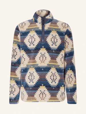 Me°Ru' Sweter Typu Troyer Z Polaru Tomar blau