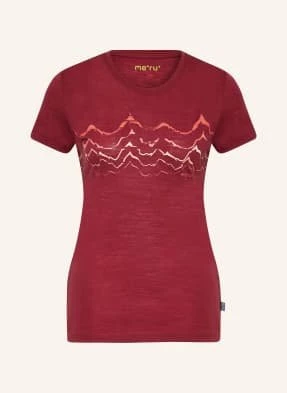 Me°Ru' T-Shirt Trofa Z Wełną Merino rot