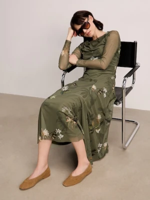 Medicine baleriny zamszowe