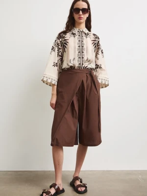 Medicine bermudy damskie bawełniane