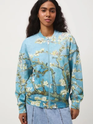 Medicine bluza bawełniana niebieski