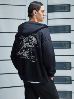 Medicine bluza męska kolor czarny z kapturem