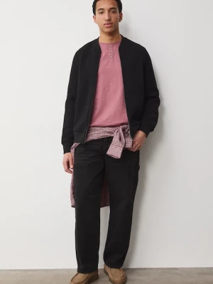 Medicine bluza rozpinana męska z bawełną