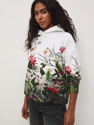 Medicine bluza z kapturem damska bawełniana z elastanem