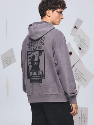 Medicine bluza z kapturem męska szary