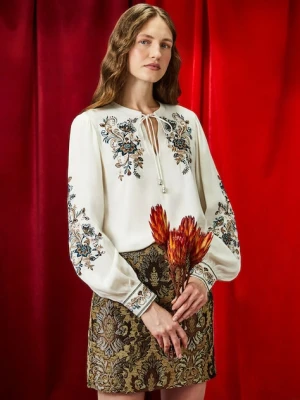 Medicine bluzka damska kolor beżowy