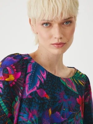 Medicine bluzka damska kolor multicolor wzorzysta