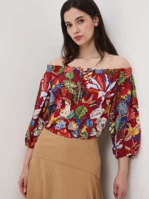 Medicine bluzka hiszpanka damska z wiskozą