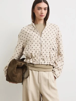 Medicine bomberka damska z lnem