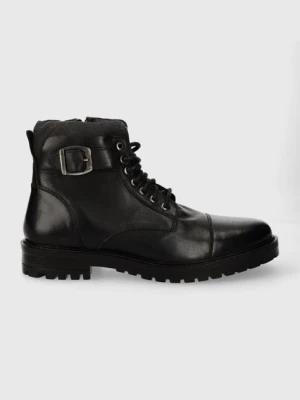 Medicine buty wysokie męskie kolor czarny