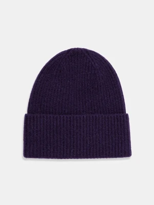 Medicine czapka damska kolor fioletowy