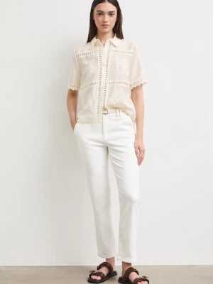 Medicine jeansy chino damskie