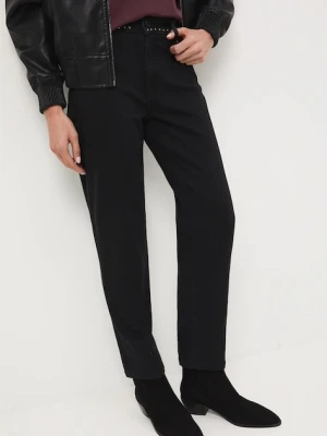 Medicine jeansy damskie kolor czarny
