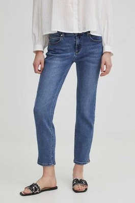 Medicine jeansy 5_Denim damskie kolor niebieski