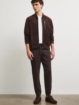 Medicine jeansy jogger męskie brązowy