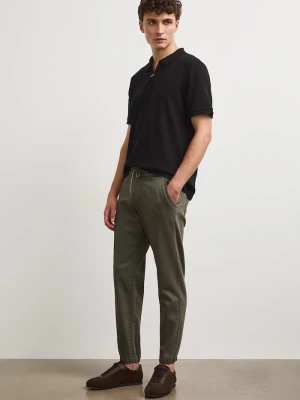 Medicine jeansy jogger męskie zielony