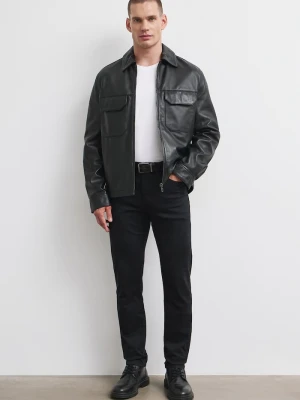Medicine jeansy slim fit męskie czarny