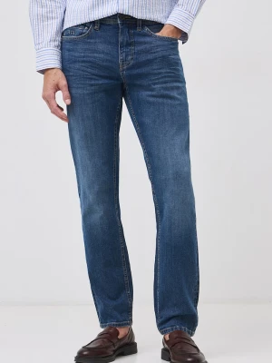 Medicine jeansy slim fit męskie niebieski