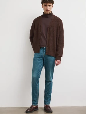 Medicine jeansy slim fit męskie niebieski