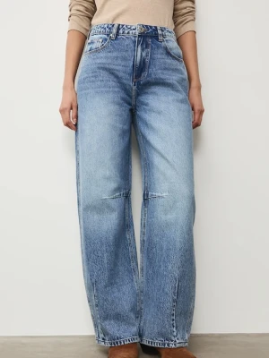 Medicine jeansy slouchy damskie