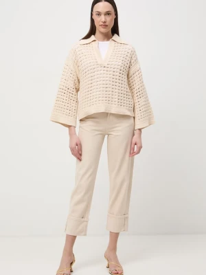 Medicine jeansy straight damskie