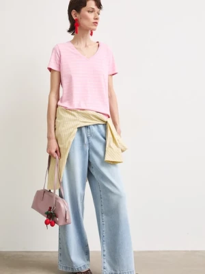 Medicine jeansy wide leg damskie